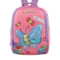 Smily Kiddos Kids Butterfly Theme Graphic Backpack-92