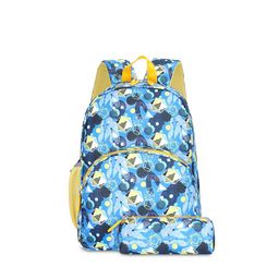 THE CLOWNFISH Kids Cosmic Critters Printed Water Resistant Ergonomic Backpack With Pouch-13