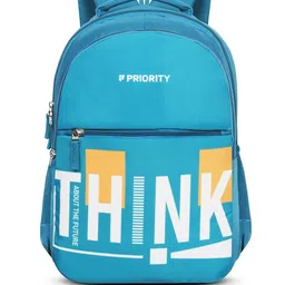 Priority Unisex Kids Typography Backpack-13