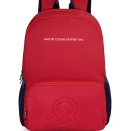 United Colors of Benetton Unisex Brand Logo Backpack with Rain Cover-58