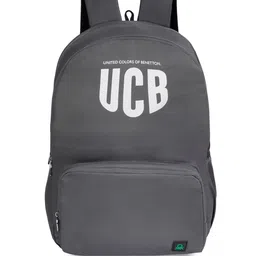 United Colors of Benetton Unisex Brand Logo Backpack with Rain Cover-58