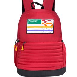 United Colors of Benetton Unisex Brand Logo Printed Backpack-6