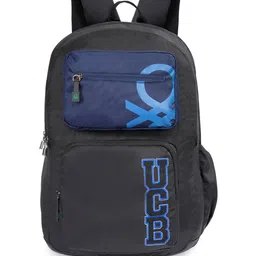 United Colors of Benetton Unisex Brand Logo Backpack with Rain Cover-54