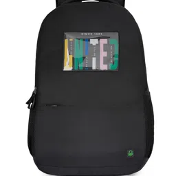 United Colors of Benetton Zeke Unisex Brand Logo Printed Backpack-9
