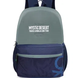 United Colors of Benetton Unisex Typography Printed Backpack-58