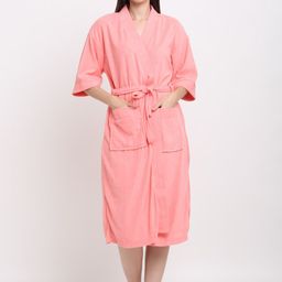 Creeva Belted Terry Bath Robe-15