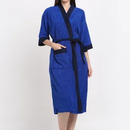 Creeva Belted Terry Bath Robe-picture-15