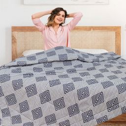 Supreme Home Collective Grey AC Room 300 GSM Double Bed Comforter-image-56