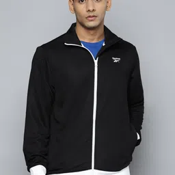 Reebok Men Black Training or Gym Sporty Jacket-15