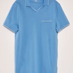 KIABI Men Solid V-Neck Pockets T-shirt-picture-14