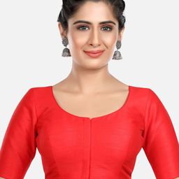 Biyu Padded Silk Readymade Saree Blouse-image-43