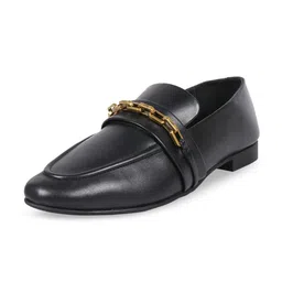 Hidesign Women Buckled Leather Horsebit Loafers-image-59