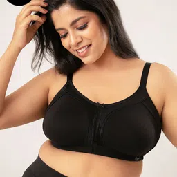 Nykd Plus Size Seamless Full Support M-Frame Cotton Full Coverage Bra - NYB101-3