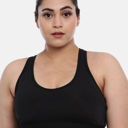 The Pink Moon Plus Size Non-Wired Moisture Wicking Rapid-Dry Sports Bra-29