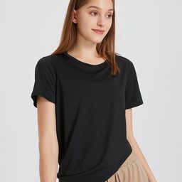 JC Collection Round Neck Short Sleeves T-Shirt-image-33