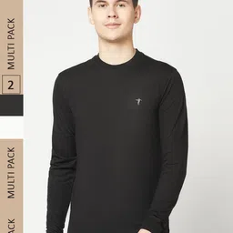 T.T. Pack Of 2 Long Sleeves T-shirt-image-74