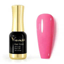 VENALISA Coat Color UV & LED Soak Off Gel Nail Polish 12ml - Peach Blossom 1026-image-16