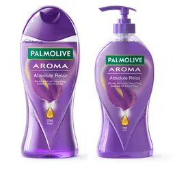 Palmolive Set of 2 Aroma Absolute Relax Shower Gels with Ylang Ylang & Iris-image-68