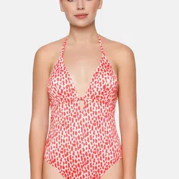 Sloggi Women Shore Koh Tachai Recycled Fabric Padded Onepiece Swimsuit-image-32