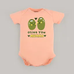FFLIRTYGO Infants Printed Pure Cotton Envelop Neck Valentine's Day Special Bodysuit-image-85