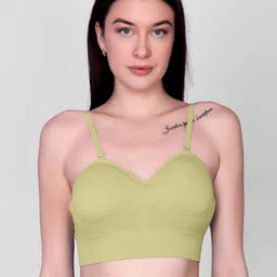 Spiaty Full Coverage Heavily Padded Bralette Bra With All Day Comfort-31