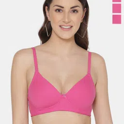Tweens Pack Of 3 Full Coverage Lightly Padded Cotton Bra-12