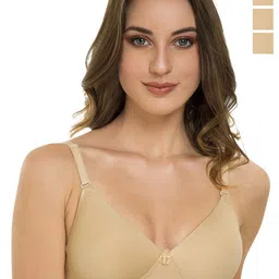 Tweens Pack Of 3 Full Coverage Lightly Padded Cotton Bra-13