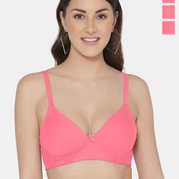 Tweens Pack Of 3 Full Coverage Lightly Padded Cotton Bra-image-55