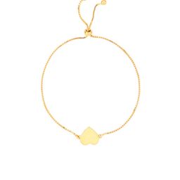 BHIMA 22K Hallmark 916 Purity Yellow Gold Heart Design Bracelet-image-67