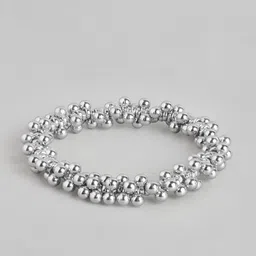 RICHEERA Women Silver-Plated Elasticated Bracelet-picture-2