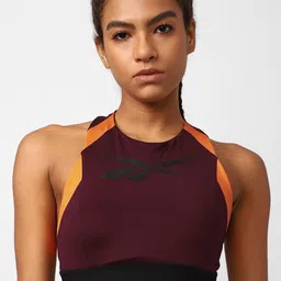Reebok Training Workout Ready Mesh Bralette Lightly Padded & Non-Wired Seamless Bra-picture-49