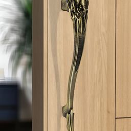 Plantex Gold Toned Lion Door Handle-image-14