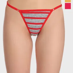 SELFCARE Pack Of 3 Seamless Bikini Briefs-image-67