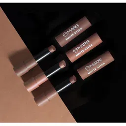 MARS Set of 3 Matte Lipsticks Box - Browns 04-2