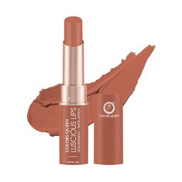 Colors Queen Luscious Lips Non Transfer Matte Lipstick 3.5g - Brunch Nude 18-16
