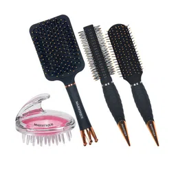 MAJESTIQUE Set of 4 Hair Brush Set-27