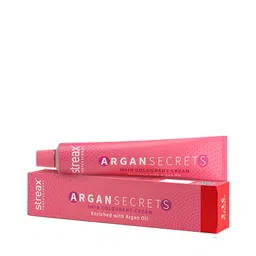 Streax Professional Argan Secrets Hair Colourant Cream 60g - Burgundy 3.16-25