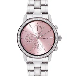 maxima Women Bracelet Style Analogue Chronograph Watch 58451CMLI-image-0