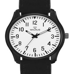Walrus Men Round Dial & Black Straps Analogue Watch WWTM-CULT-IV-010202_D-55