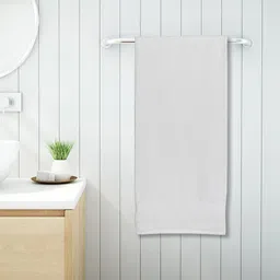 SPACES White Solid 448GSM Pure Cotton Bath Towel-28