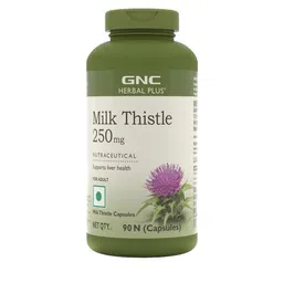 GNC Herbal Plus Milk Thistle - 90 Capsules-2