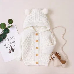 Little Surprise Box LLP Kids Cable Knit Cardigan-41