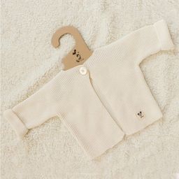 Pluchi Infants Kids Self Design Pure Cotton Cardigan Sweater-2