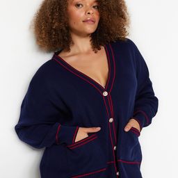 Trendyol V-Neck Acrylic Cardigan-51