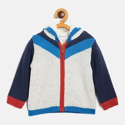 JWAAQ Unisex Kids Colourblocked Cardigan-picture-19