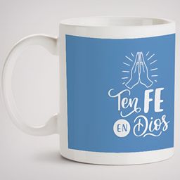 MOTIVATE BOX White & Blue Printed Glossy Ceramic Mug 330ml-image-92