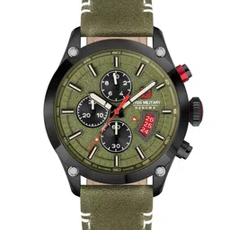 SWISS MILITARY HANOWA Men Leather Straps Analogue Chronograph Watch SMWGC2101430-image-22