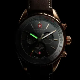 SWISS MILITARY HANOWA Men Dial & Leather Straps Analogue Chronograph Watch SMWGC0000320-image-13
