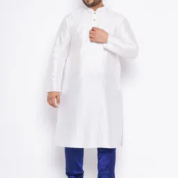 VASTRAMAY Mandarin Collar Kurta With Churidar-13
