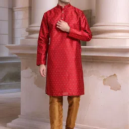 Moda Rapido Men Printed Regular Kurta with Churidar-picture-15
